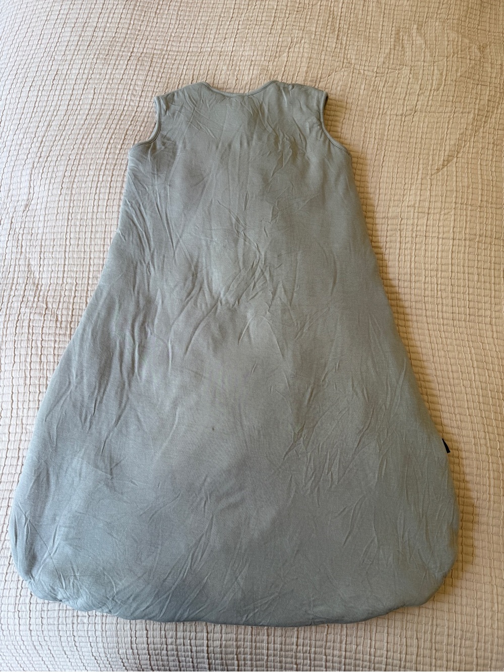 Halo Sleeveless Zip Bamboo Sleep Sack Wearable Blanket 1.5 TOG in Gray - Picture 4 of 6